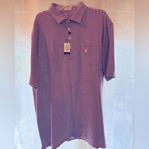 Johnnie-o Polo Shirt with Clemson logo (Size XL.